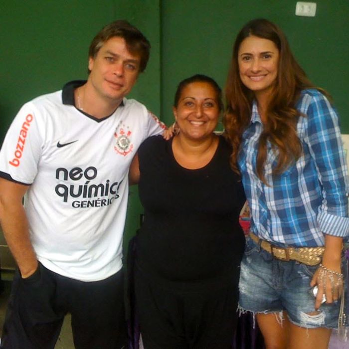 F�bio Assun��o em festa realizada para seu filho Jo�o Assun��o.