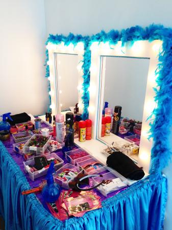 Camarim detalhes em azul