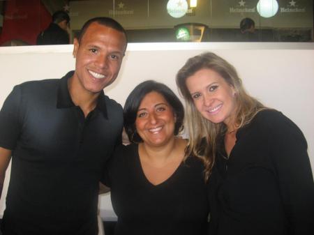 Lu�s Fabiano e Juliana