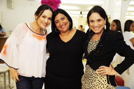 Gabriela e Regina Duarte com Camarim da Pen�lope